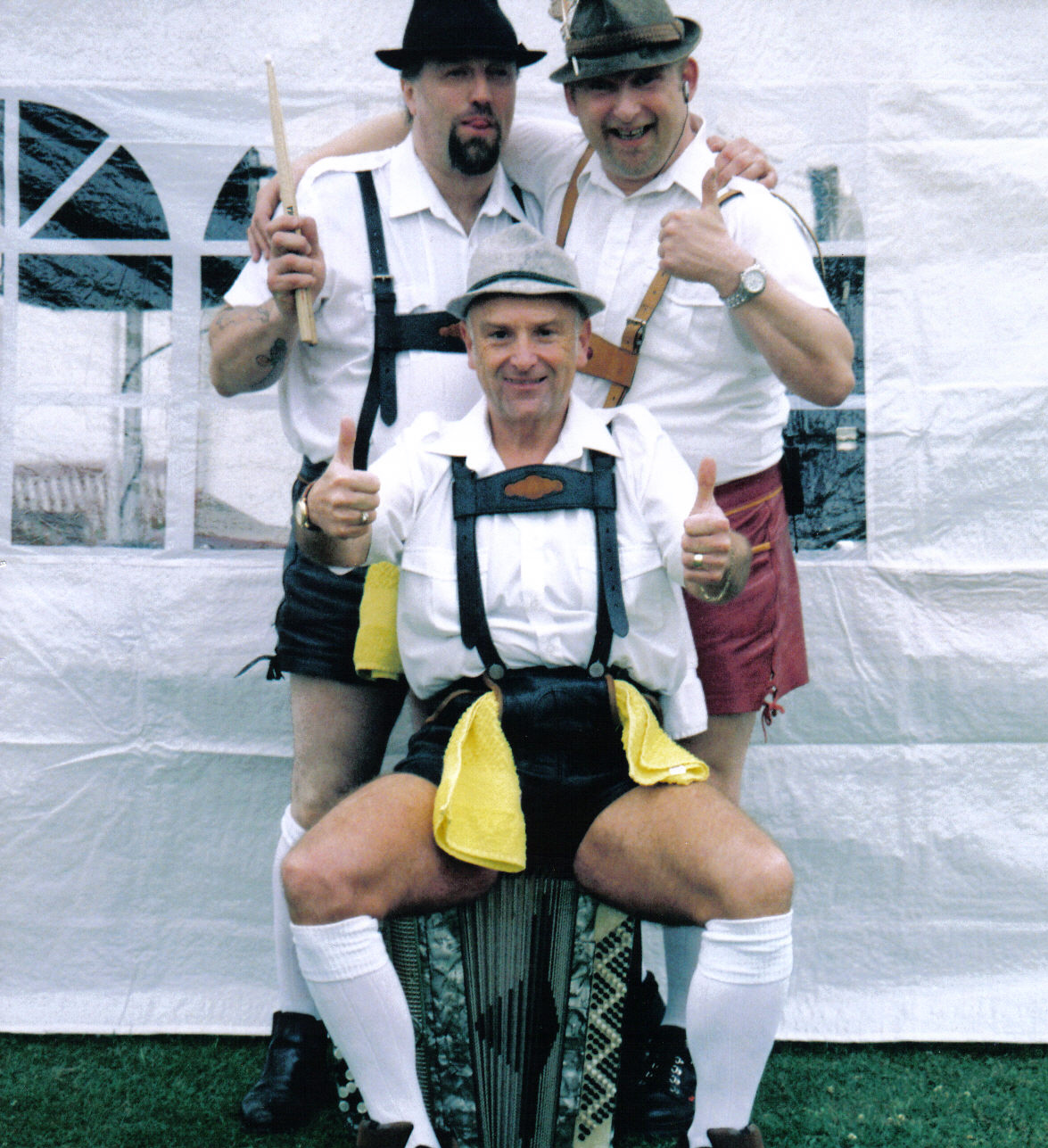 Bavarian Oompah Band Munich Bier Keller Men 4