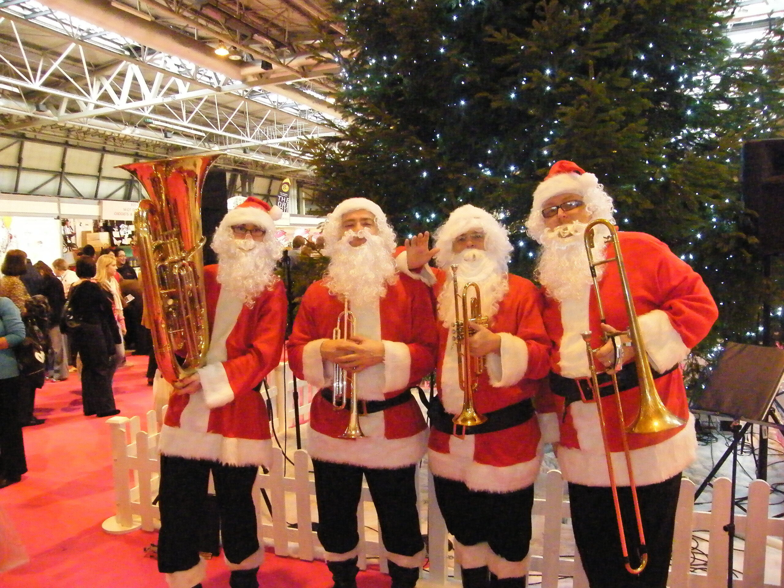 The Brass Santas